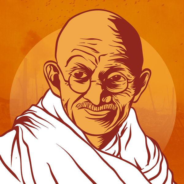 Mahatma Gandhi - Historia