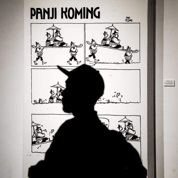 Komik Strip Panji Koming Merekam Zaman Historia